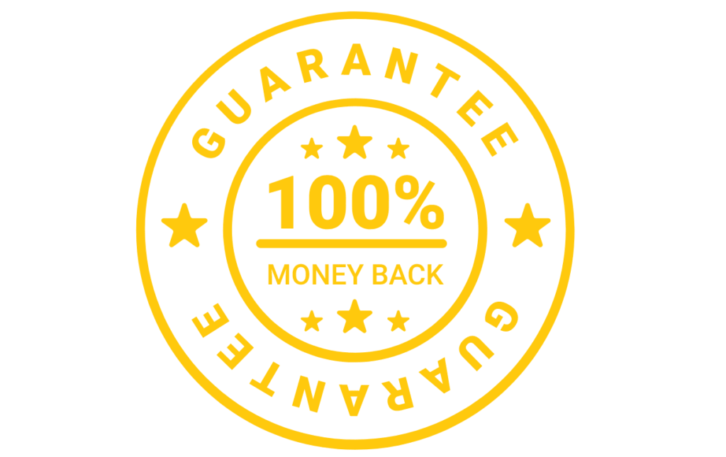 money back guarantee