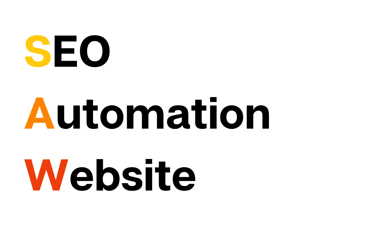 Seo automation website plans